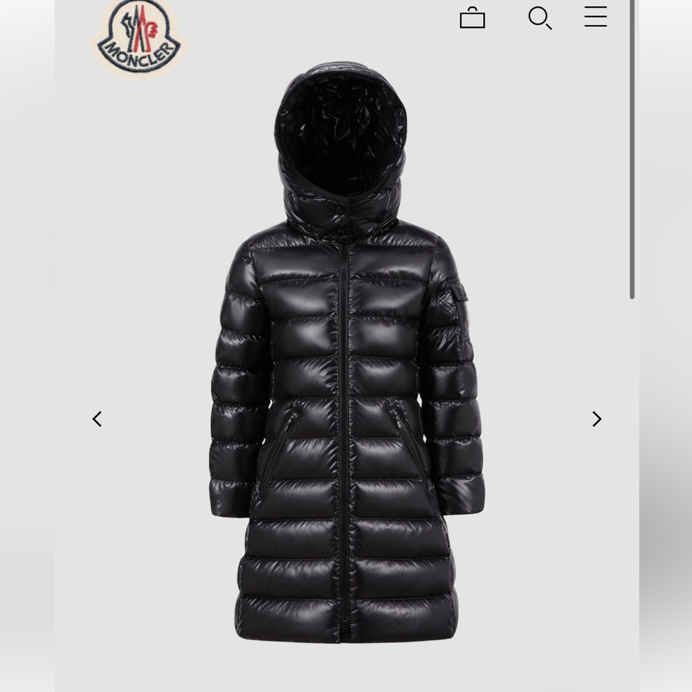 Moncler Moka Down Coat Sz 12 (Girls sizing)